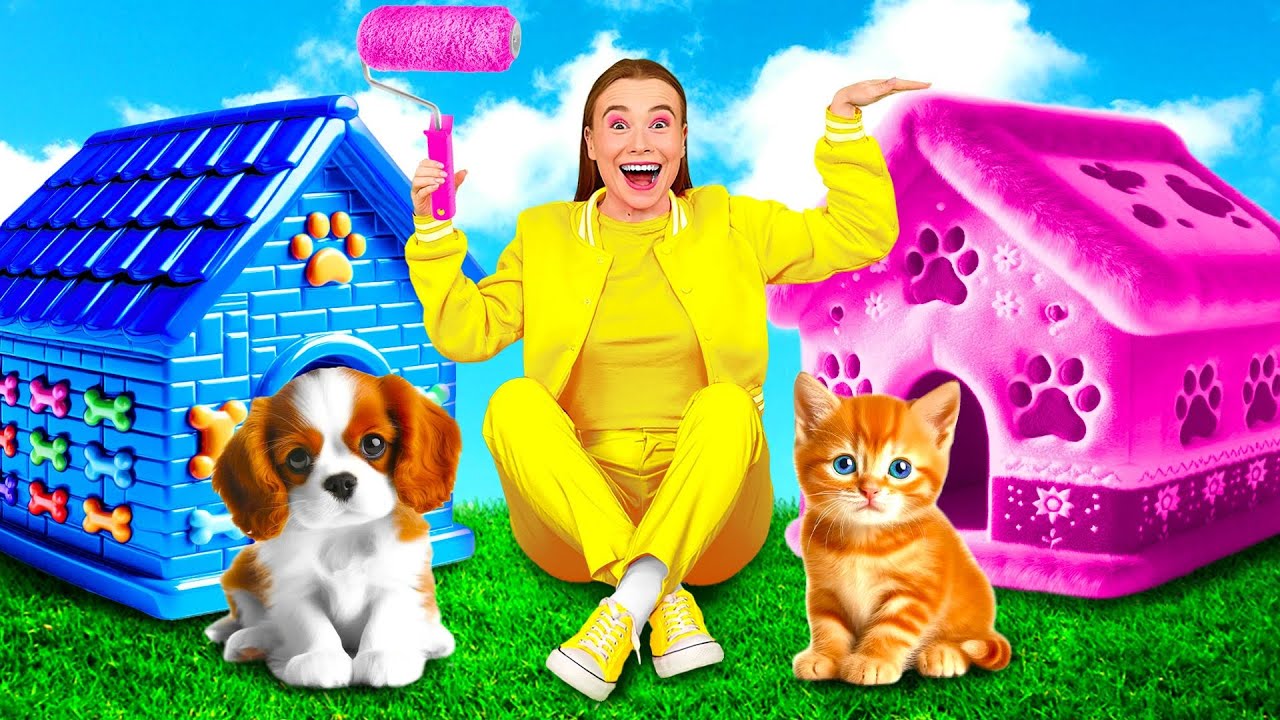 Строим Домики для Животных | Смешные Моменты от Crazy DO
