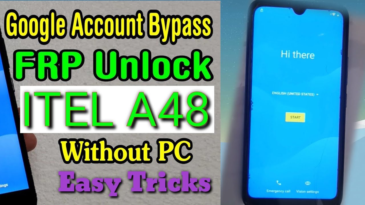 Itel A48 (L6006) Frp Bypass Without Pc | New Trick 2022 | Bypass Google Lock 100% Working