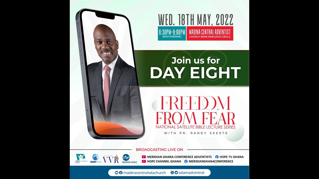 Day 8 || Freedom From Fear Bible Lecture Series By Randy Skeete