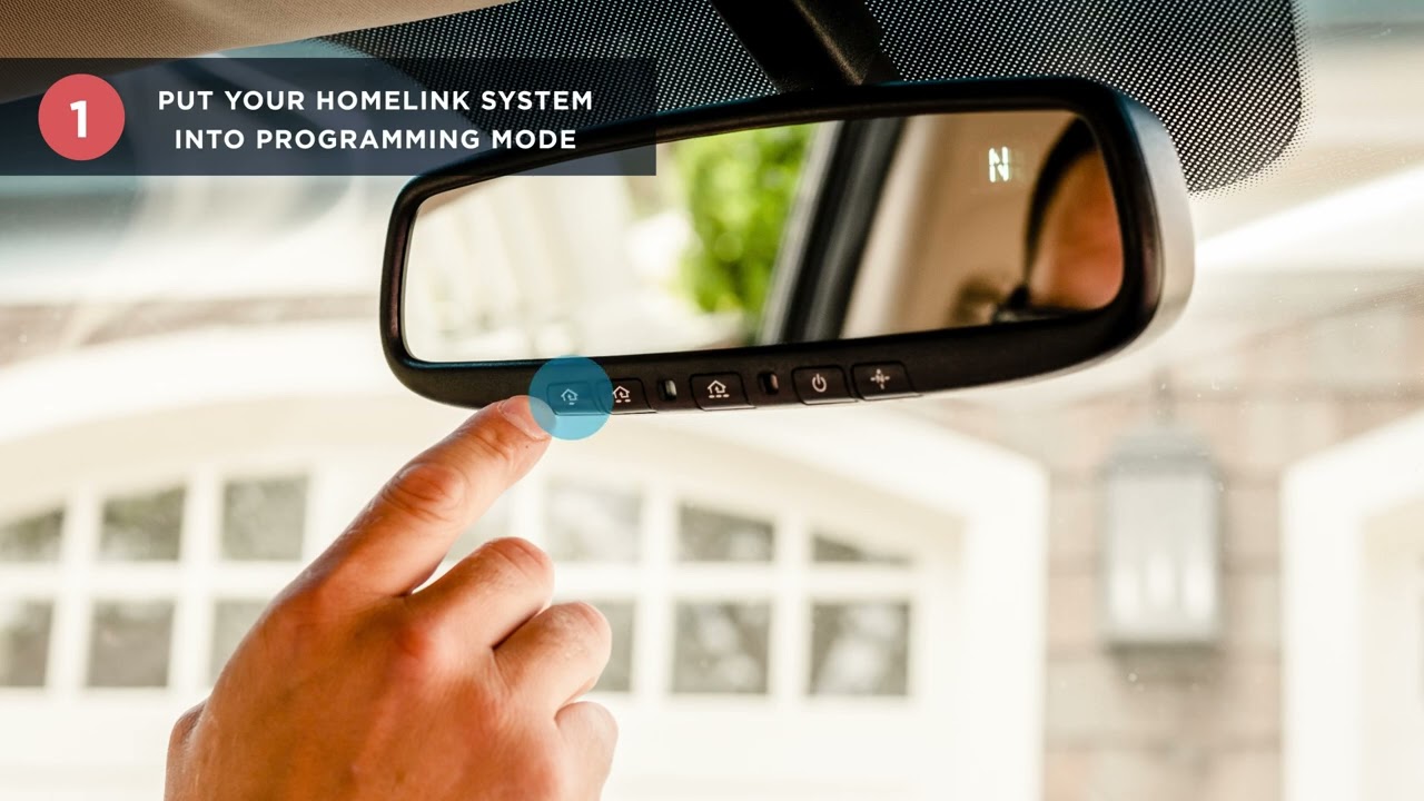 How to Pair Your Vehicle's HomeLink System to Security+ 3.0 Garage Door Openers | Support