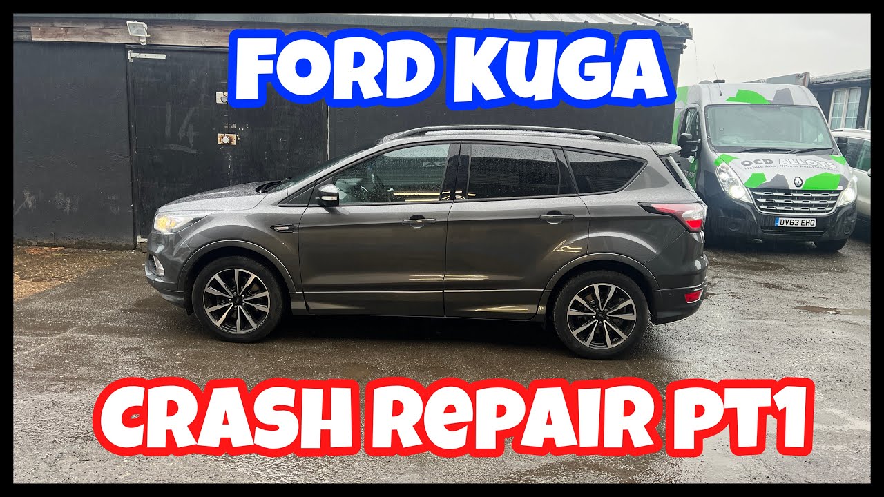 Ремонт Ford Kuga после аварии, часть 1. Всё шло так хорошо 😩😩😩