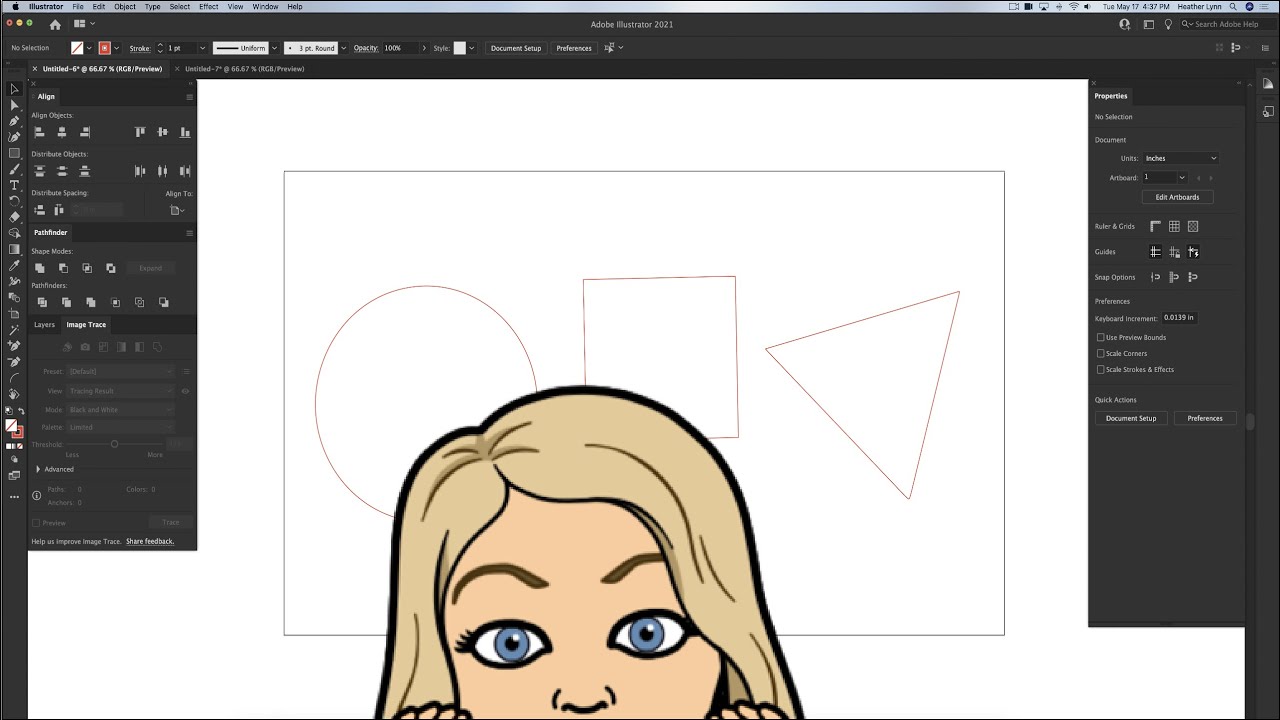 Can single-line designs be created in Procreate?