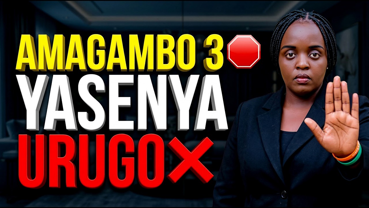 🏆 Amakosa 3 Abagore Bakorera umugabo Agahita Yanga Urugo 💔 (Inama z'Abashakanye)
