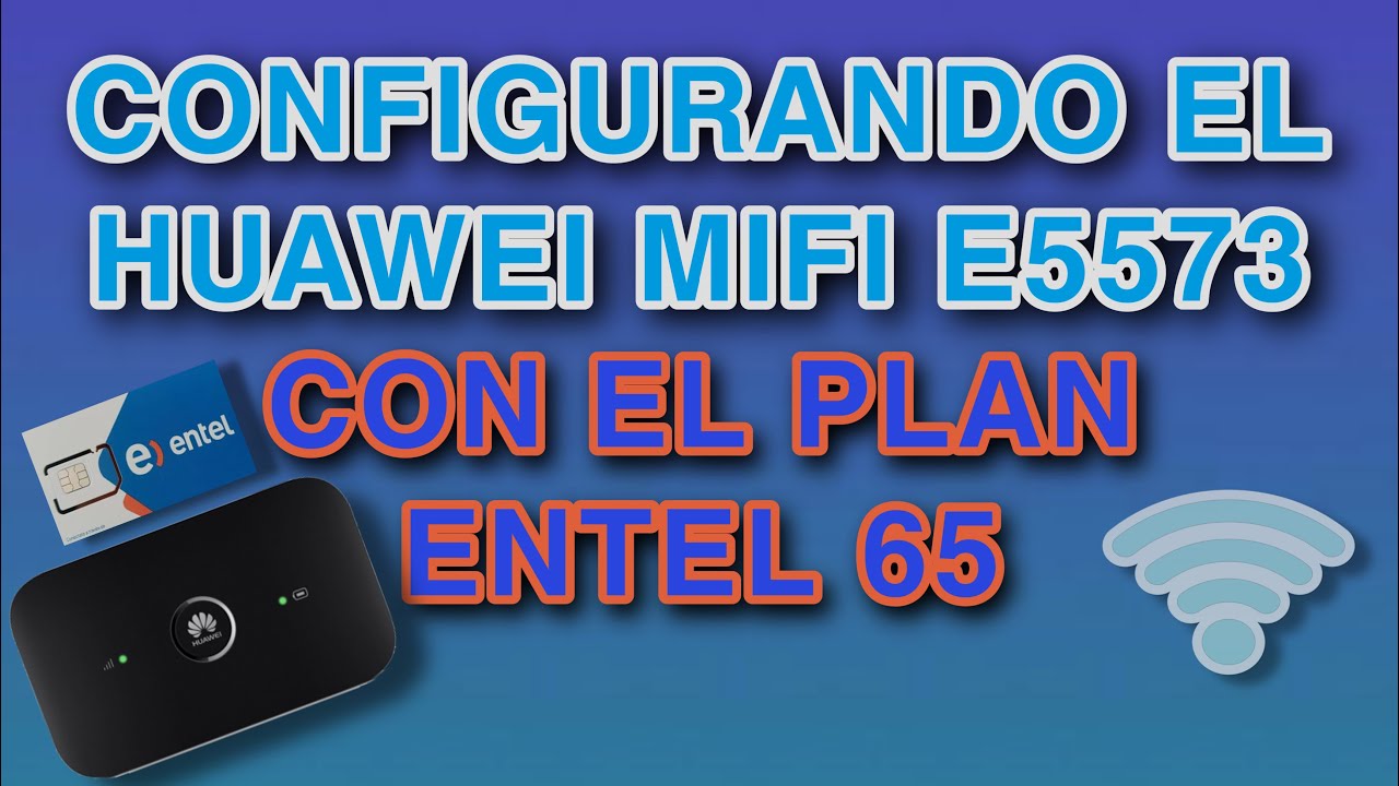 Mifi Bitel con chip de Entel 65 + APN /Huawei e5573