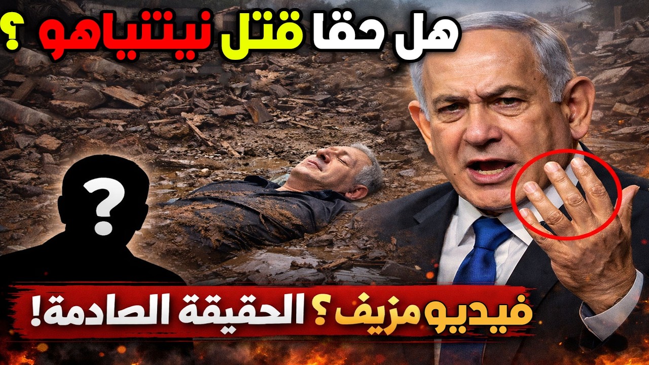 هل هذا نيتنياهو الحقيقي؟! تفاصيل صادمة في الفيديو الجديد