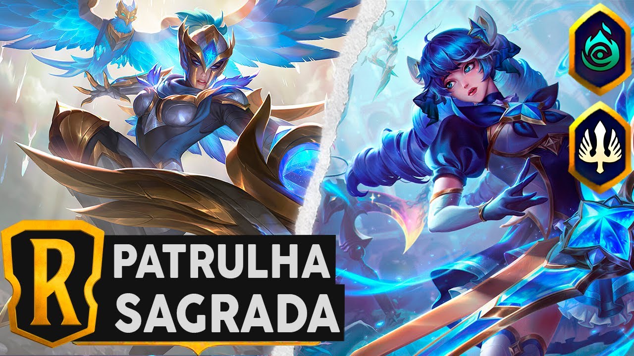 PATRULHEIRO + SAGRADO FICOU INSANO 😨 | QUINN & GWEN DECK | LEGENDS OF RUNETERRA PADRÃO