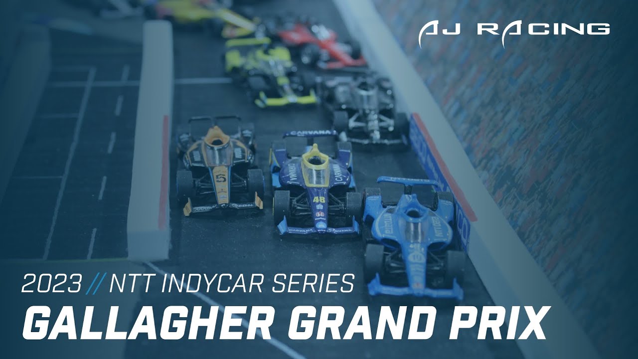 AJ RACING Stop Motion Season 2 NTT IndyCar Series Gallagher Grand Prix