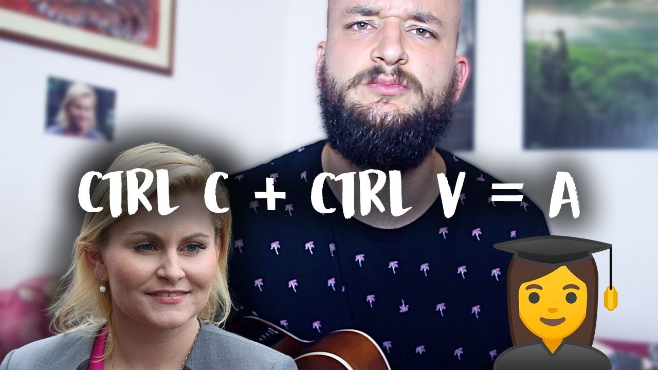 POK&Aacute;Č - CTRL C + CTRL V = A (ukulele minisong)