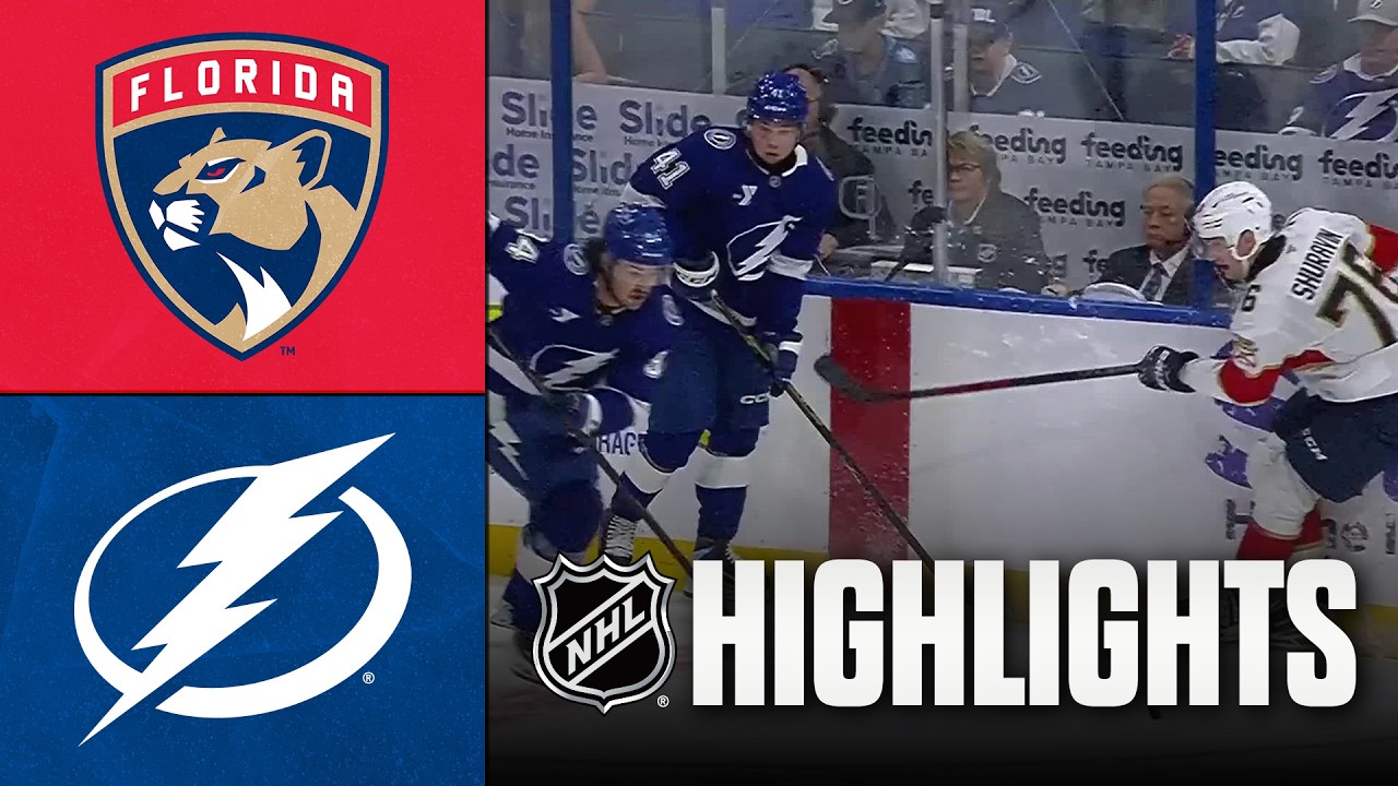 Panthers vs. Lightning | NHL Preseason Highlights | Sep 24, 2026