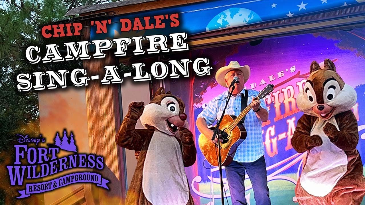 Chip 'n' Dale's Campfire Sing-A-Long at Disney's Fort Wilderness Resort