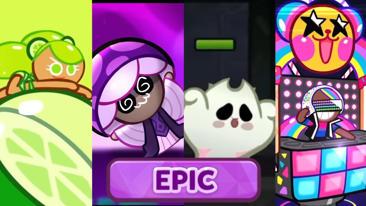 All Ovenbreak Epic cookies' skills (Up to Poison Mushroom)