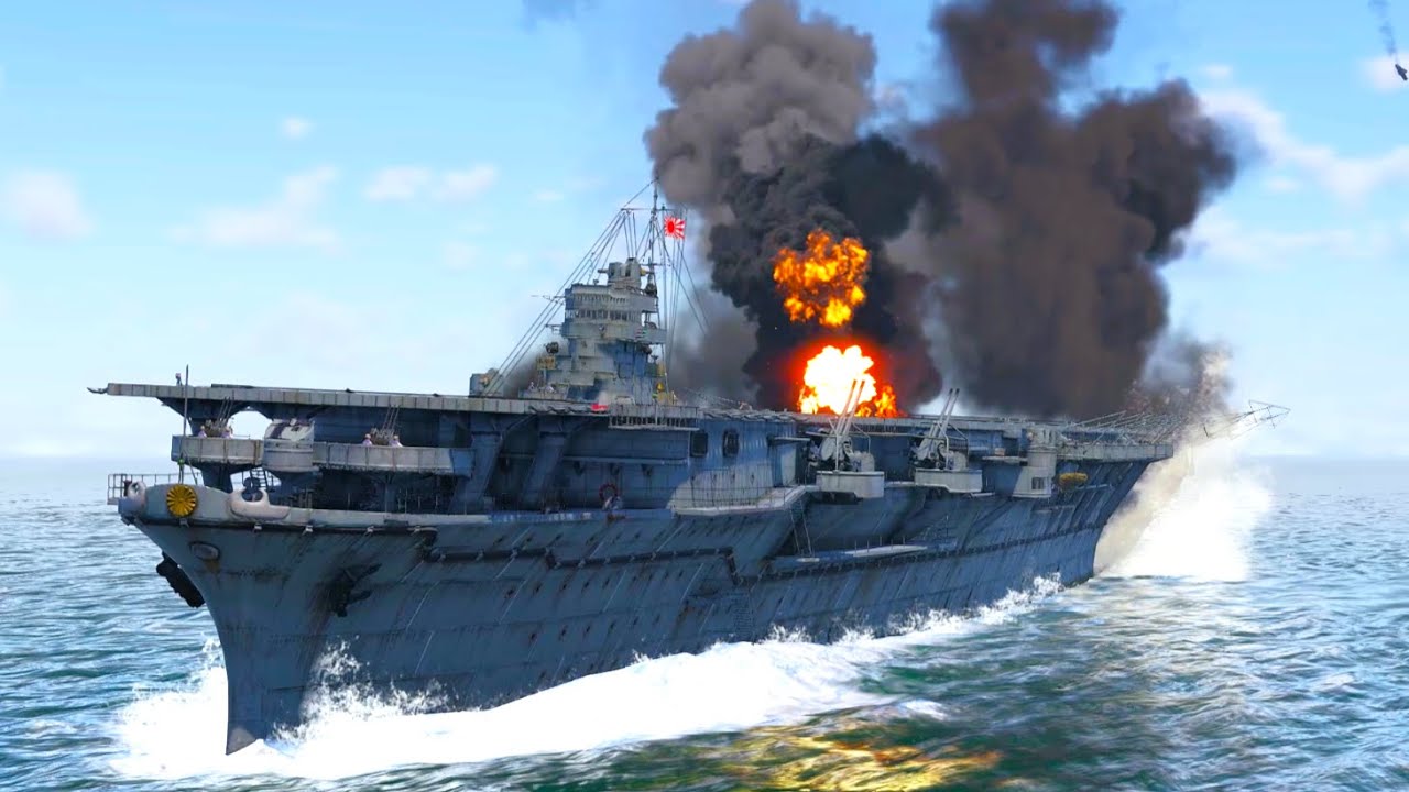 【WarThunder】空母翔鶴vs急降下爆撃機12機