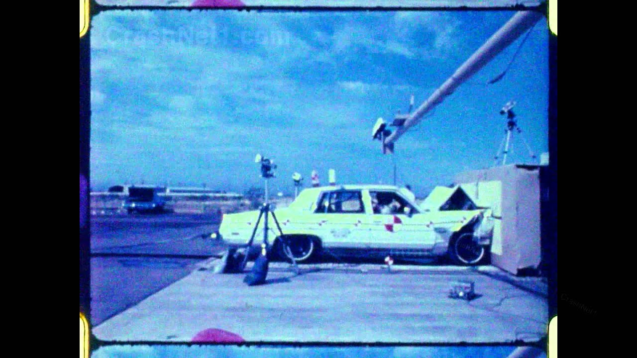 1979 Oldsmobile 98 | Frontal Crash Test by NHTSA | CrashNet1