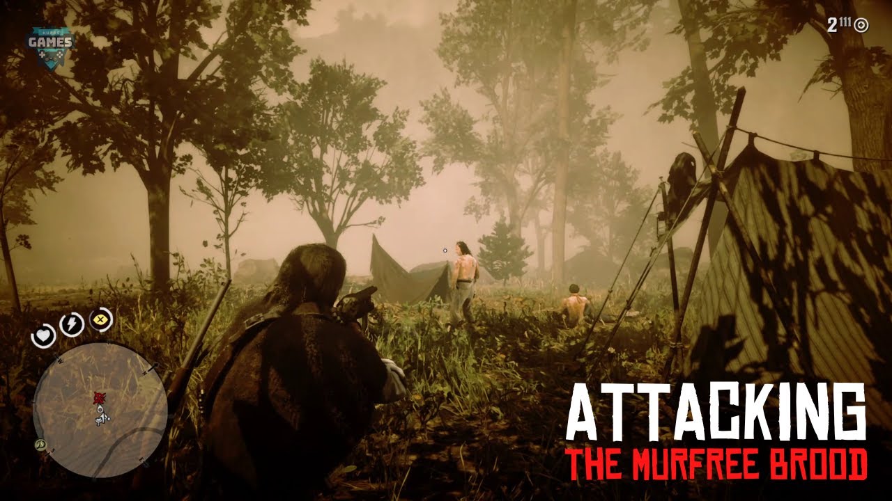 Red Dead Redemption 2 - Attacking The Murfree Brood Camp