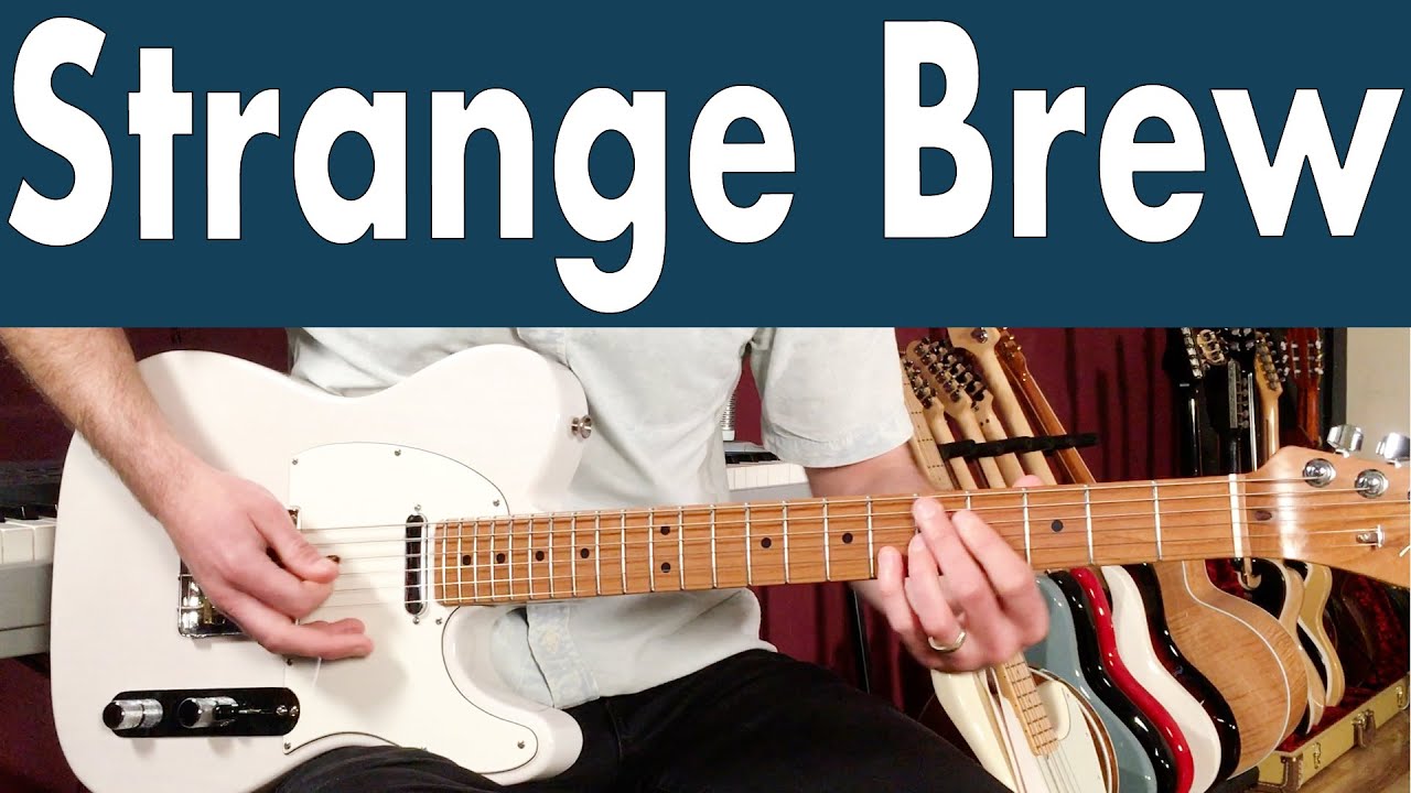 Урок игры на гитаре Strange Brew Cream + обучающее видео