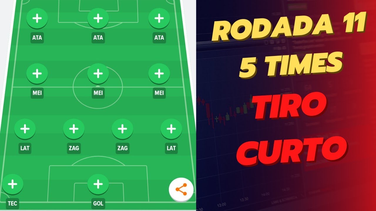 5 TIMES TIRO CURTO RODADA 11
