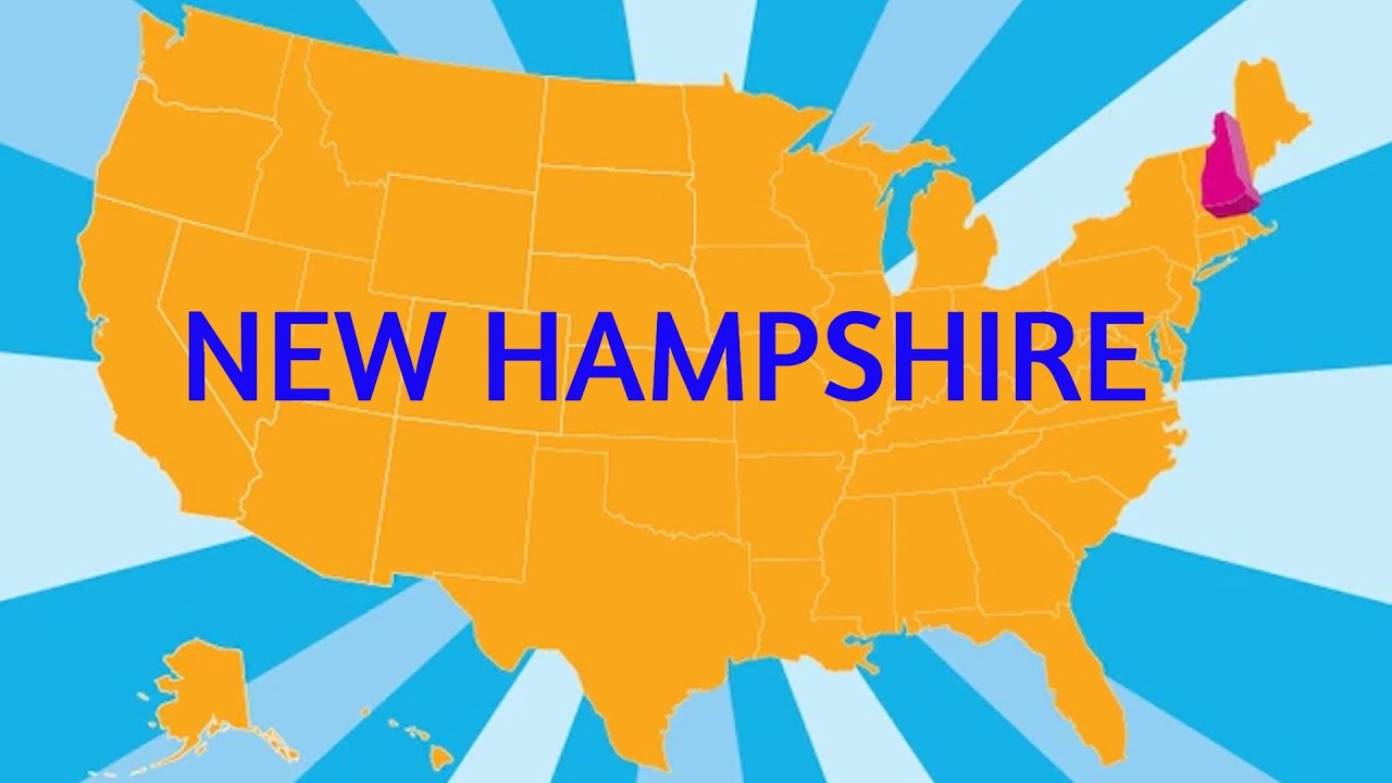The State Of New Hampshire Geographical Overview