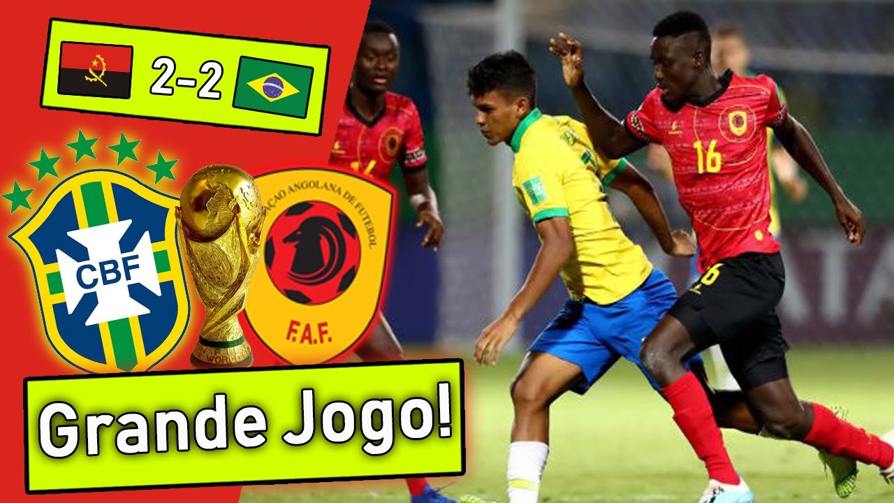 O dia em que BRASIL jogou CONTRA ANGOLA para a COPA DO MUNDO!