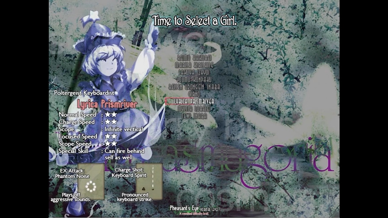 Touhou 9 || Phantasmagoria of Flover View || Normal || 2cc || Lyrica