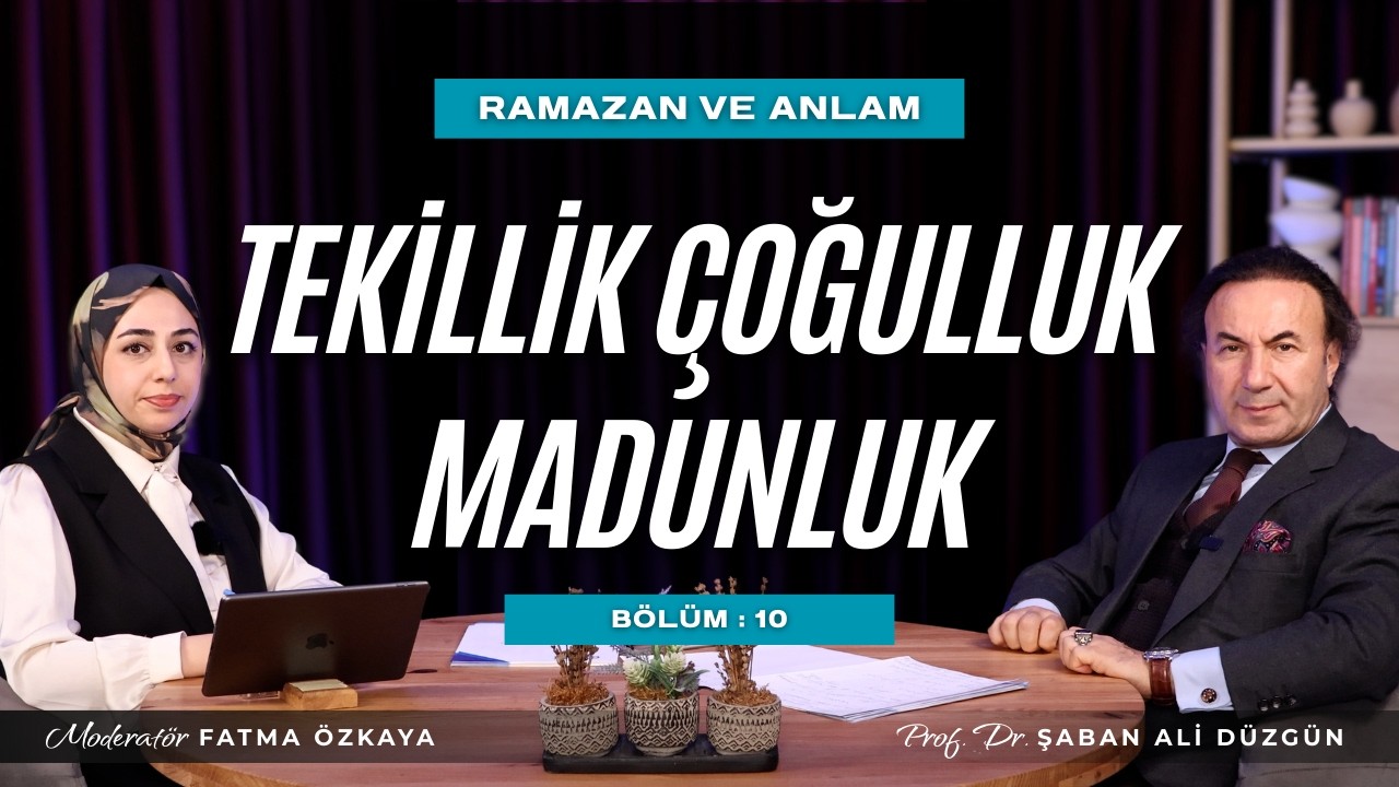 Kalabalıklar İçinde Birey Olmak | Prof. Dr. Şaban Ali Düzgün