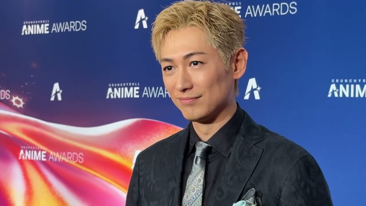 Dean Fujioka (ディーン・フジオカ）/ Anime Awards 2025 Orange carpet  ( Crunchyroll )