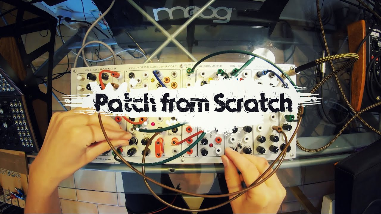 Patch from Scratch - Serge Mantra - Synthetic Bee Sequence (no talking)