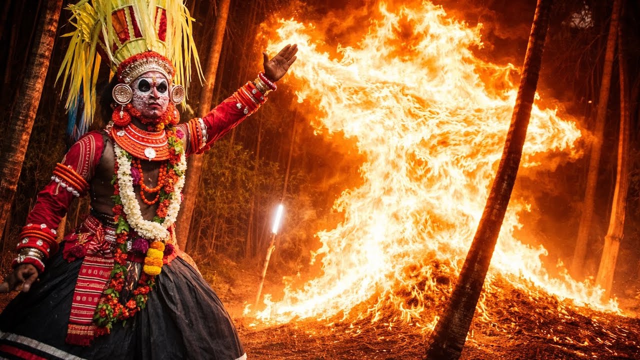 ചാത്തൻ്റെ ക്രോതം അഗ്നിയായി ഇല്ലത്ത് പതിച്ചപ്പോൾ