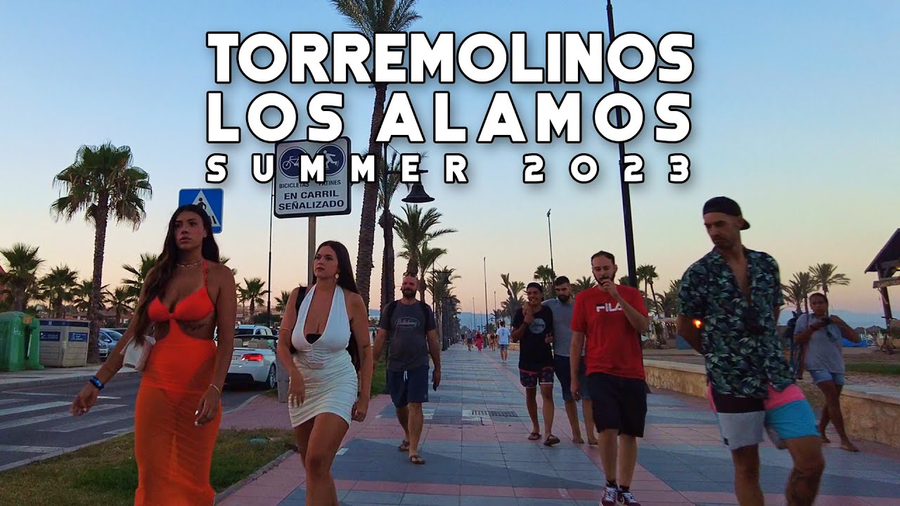 Torremolinos Los Alamos Spain Chill Summer 2023 July Update Costa del Sol | Málaga [4K 60fps]
