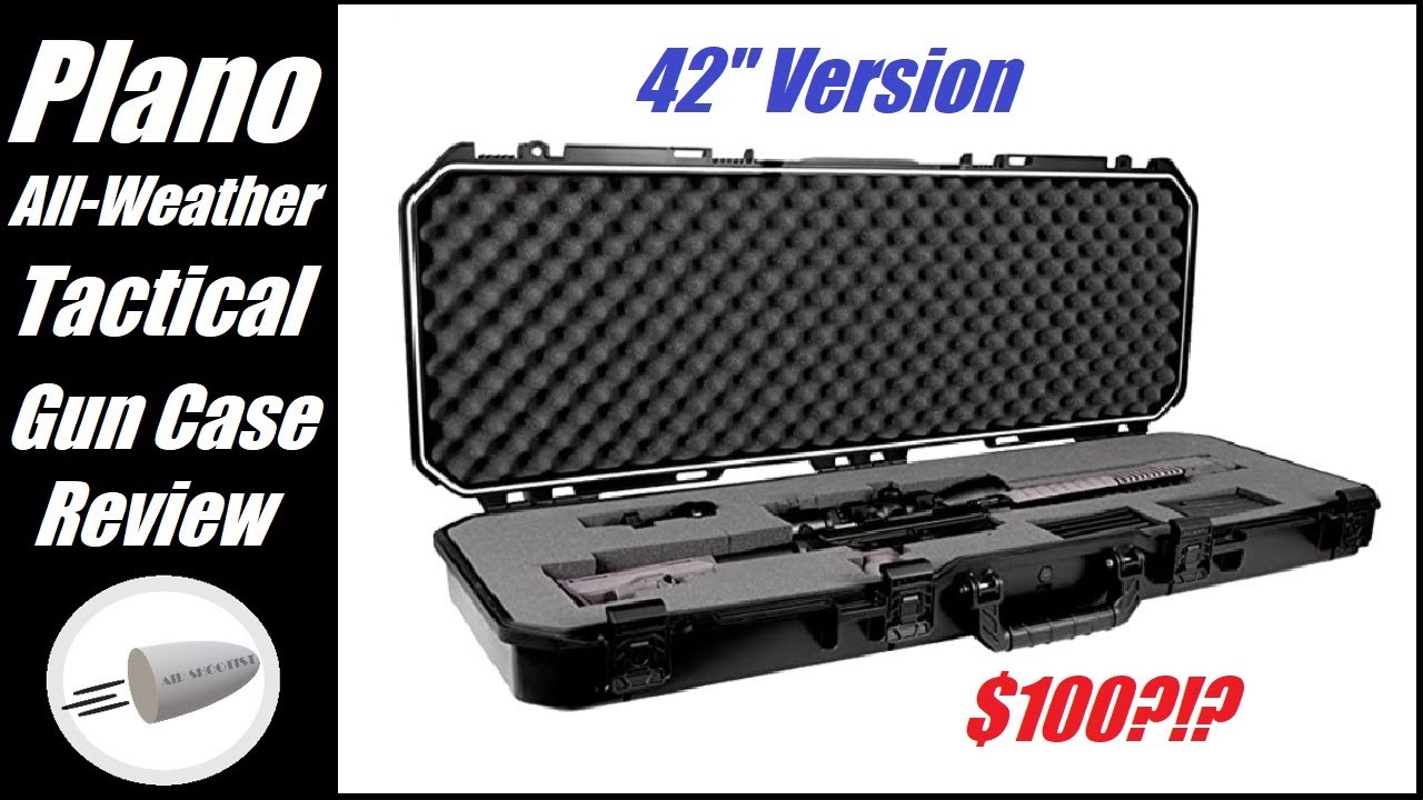 Plano All Weather Tactical Gun Case Review - Perfect for Airguns, AR-15 Rifles, Shotguns, etc.