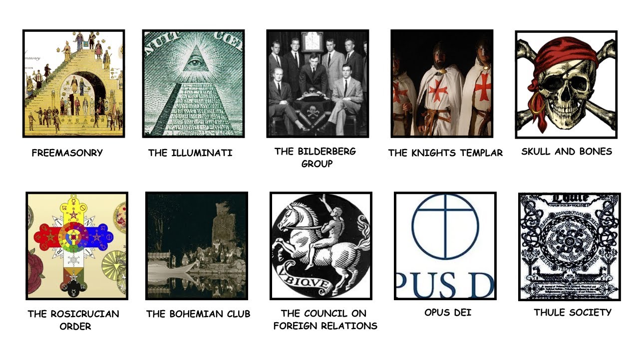 Semua ORGANISASI RAHASIA paling berpengaruh di dunia dijelaskan