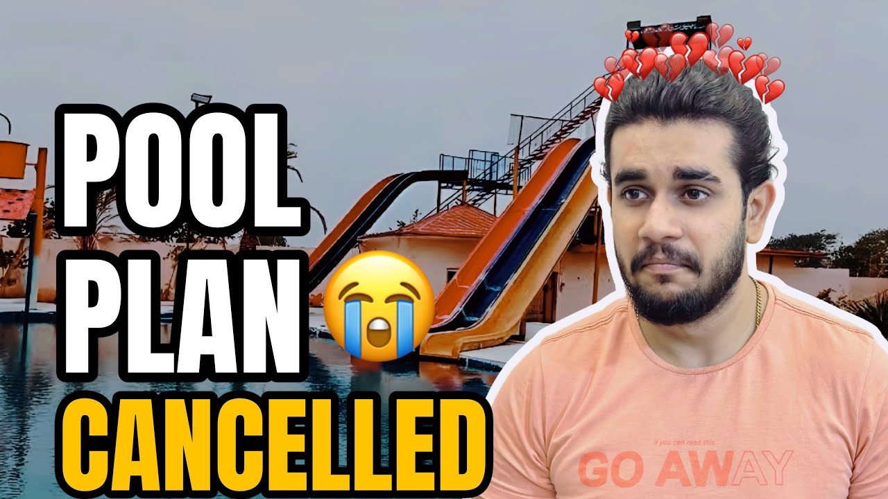 Pool plan got cancelled 😞 | I went alone at farmhouse 🌊