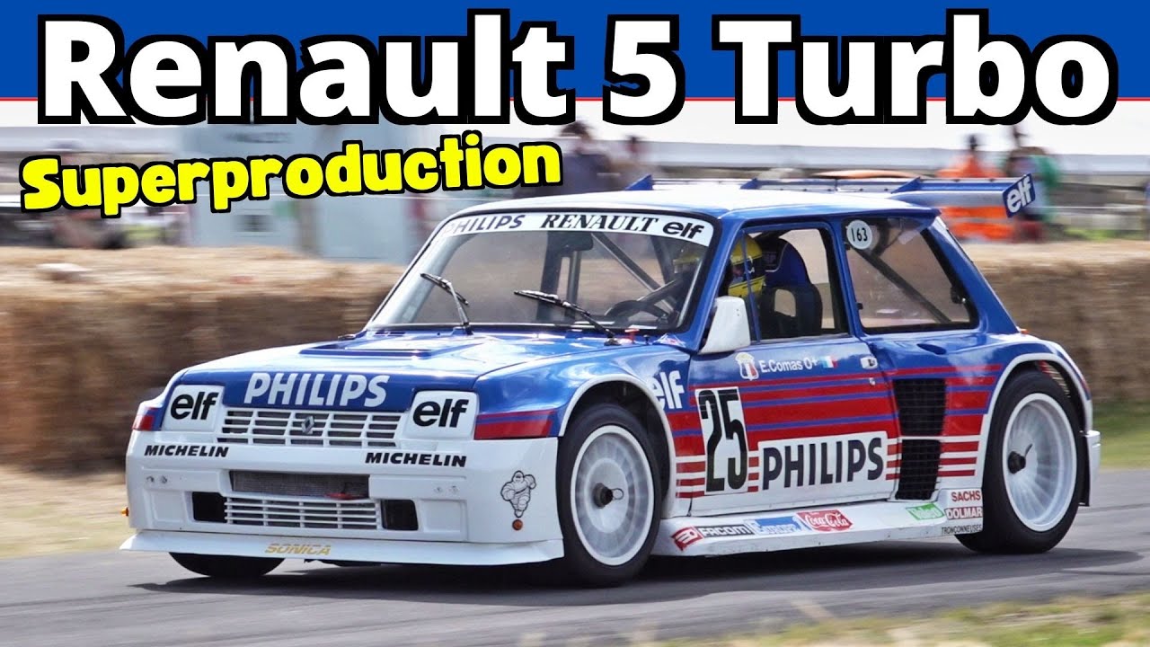 Renault 5 Super Production (1987) ex Érik Comas - 370hp 1.4-Litre 4-Cylinder Turbo Engine Sound!