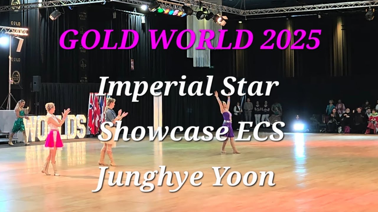 Junghye Yoon Imperial Star l 2025 GOLD WORLD Champion l East Coast Swing l Showcase 1