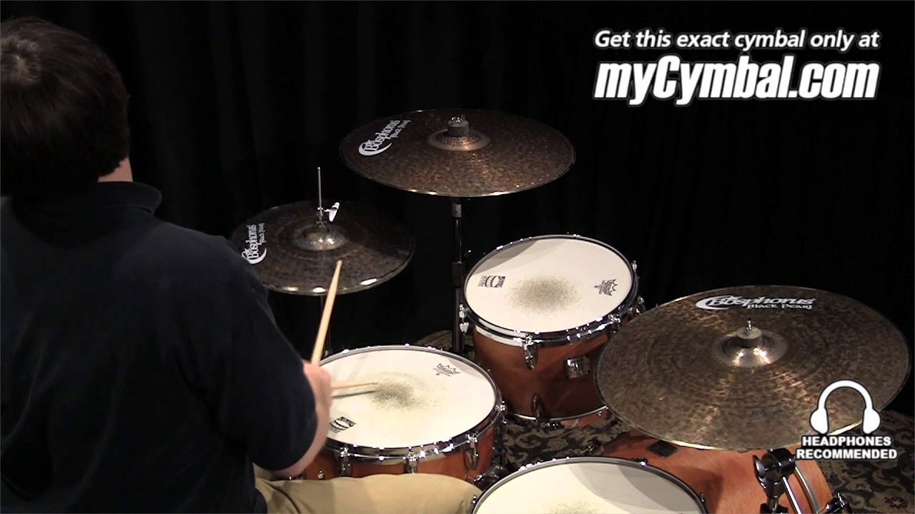 Bosphorus Black Pearl Cymbal Set (BlkPrlSet1-1121913C)