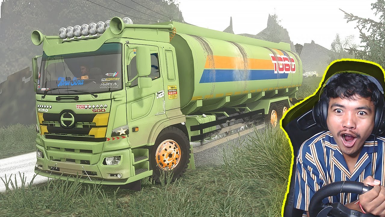 Truk hino tangki tronton mbois kirim cpo ke arosuka - ETS2