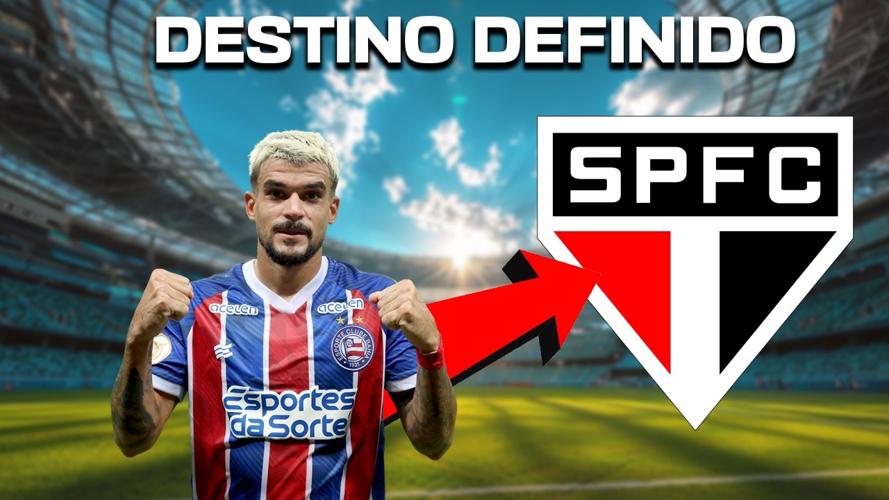 CONFIRMADO O NOVO MEIA DO SÃO PAULO! CAULY DESEMBARCA E REVELA CONVERSA COM CENI!