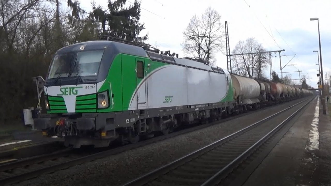 Bunte Züge in Mittelhessen