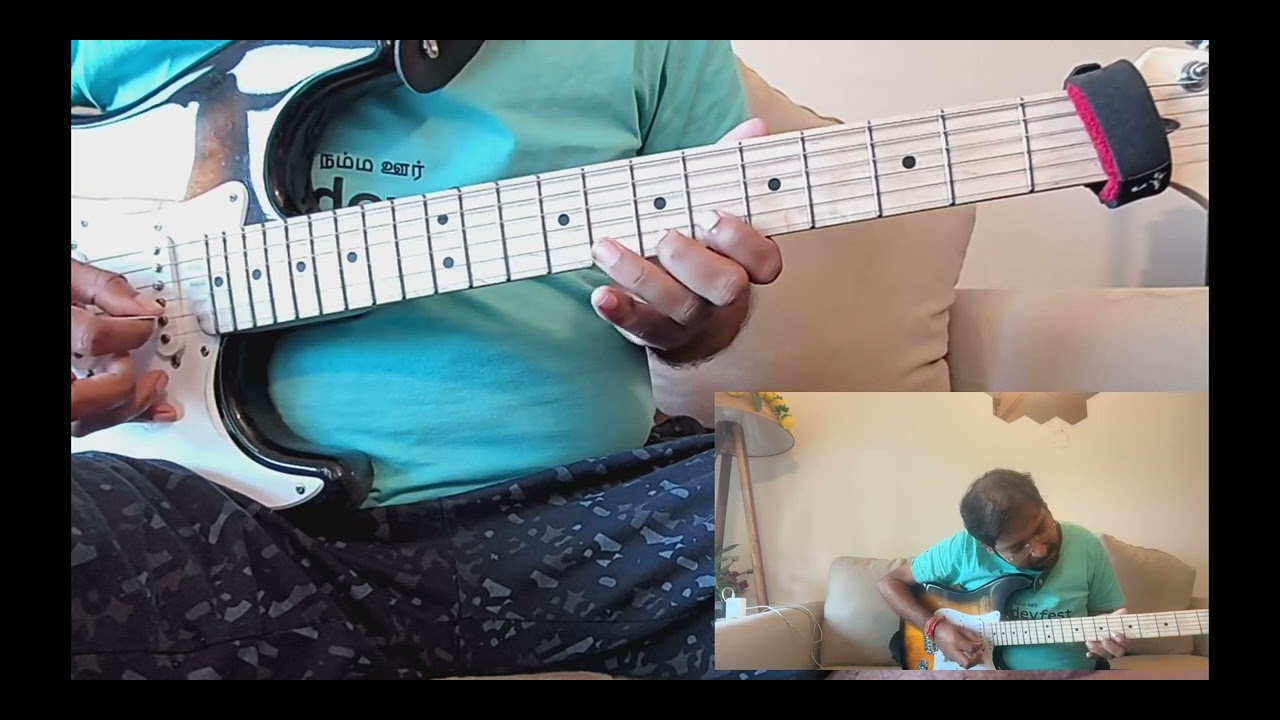 Spontaneous Melodic Guitar Improvisation in C Major | C &ndash; Am &ndash; F &ndash; E