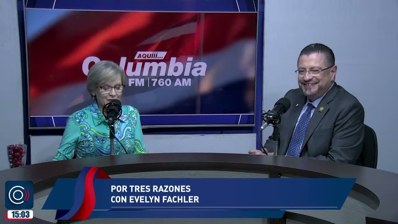 POR TRES RAZONES - ENTREVISTA AL PRESIDENTE RODRIGO CHAVES
