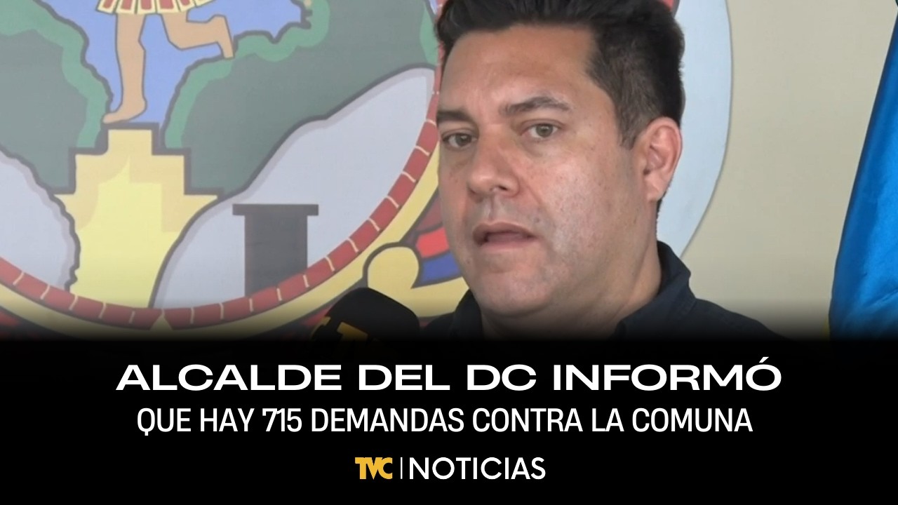 El alcalde del DC, Juan Diego Zelaya, informó que hay 715 demandas contra la comuna