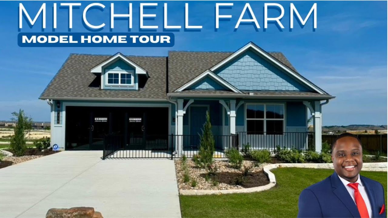 Mitchell Farm Community | DR Horton Seabrook Plan | 1873 SQ FT | 4 Bed | Model Home | Killeen