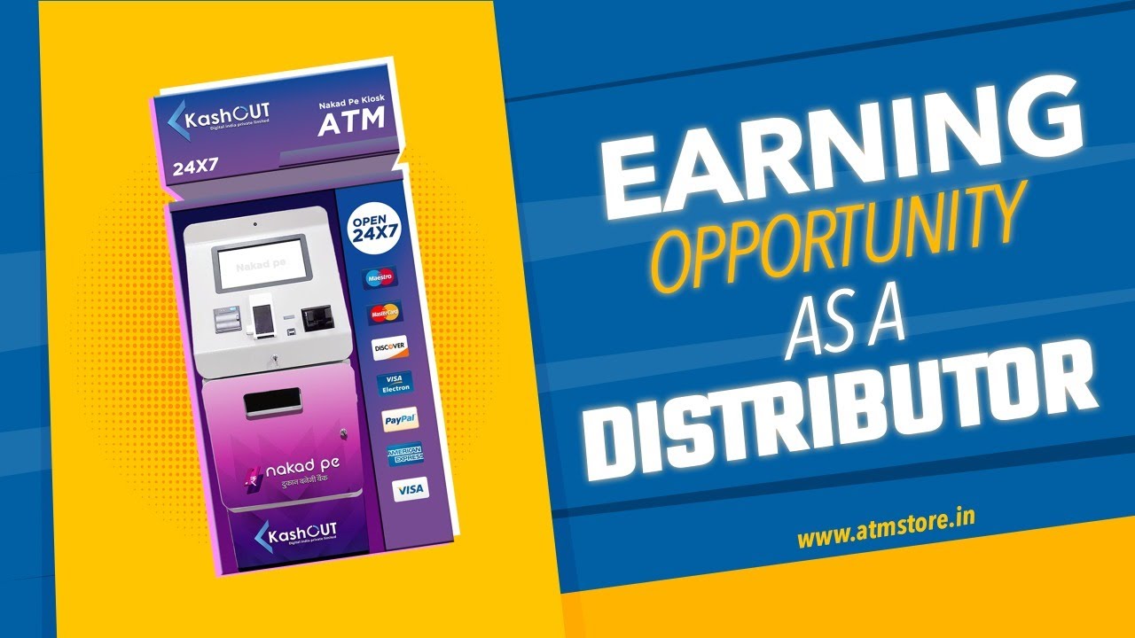 Nakad Pe Distributor| Master Franchise | Smart Kiosk Banking ATM Franchise