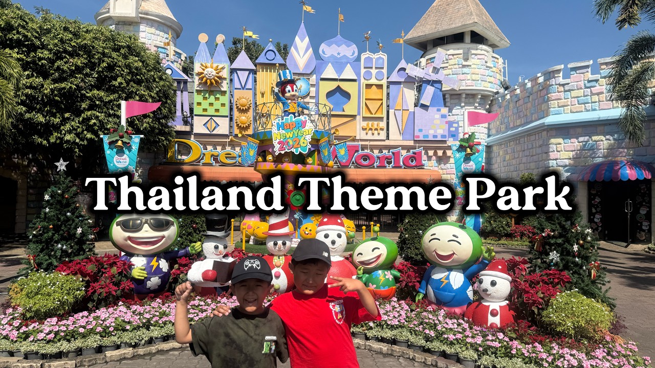 Family Fun at a Thailand Theme Park 🇹🇭