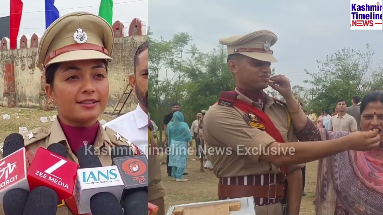 Passing out Parade of 50 DYSP's and 1112 Sub_Inspectors at SKPA Udhampur.
