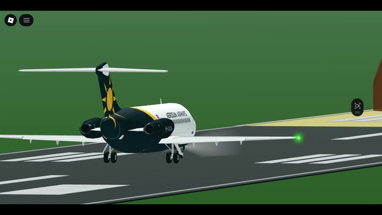 Roblox Douglas DC-9-10 Aerosun Airways HH-DCN Taking off from Kingstown Intl Airport