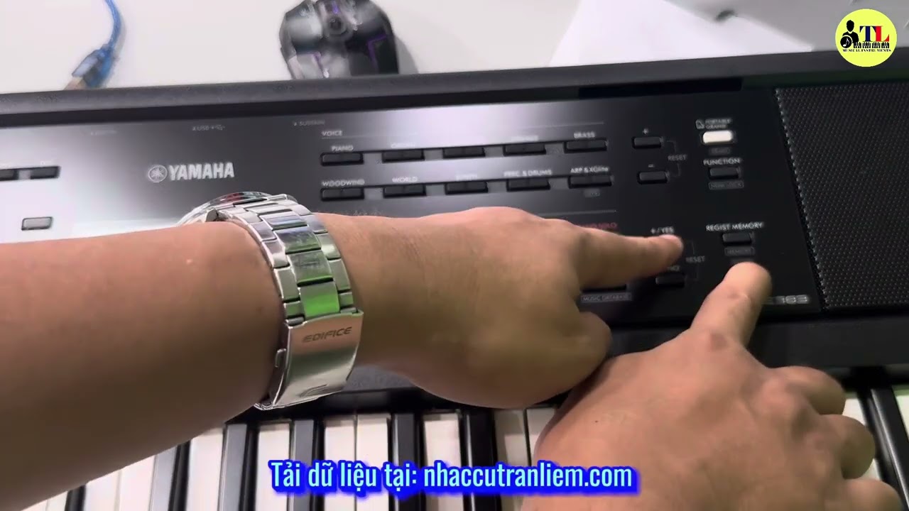 Hướng Dẫn Load Style vào đàn Yamaha PSR E383 tại Trần Liêm