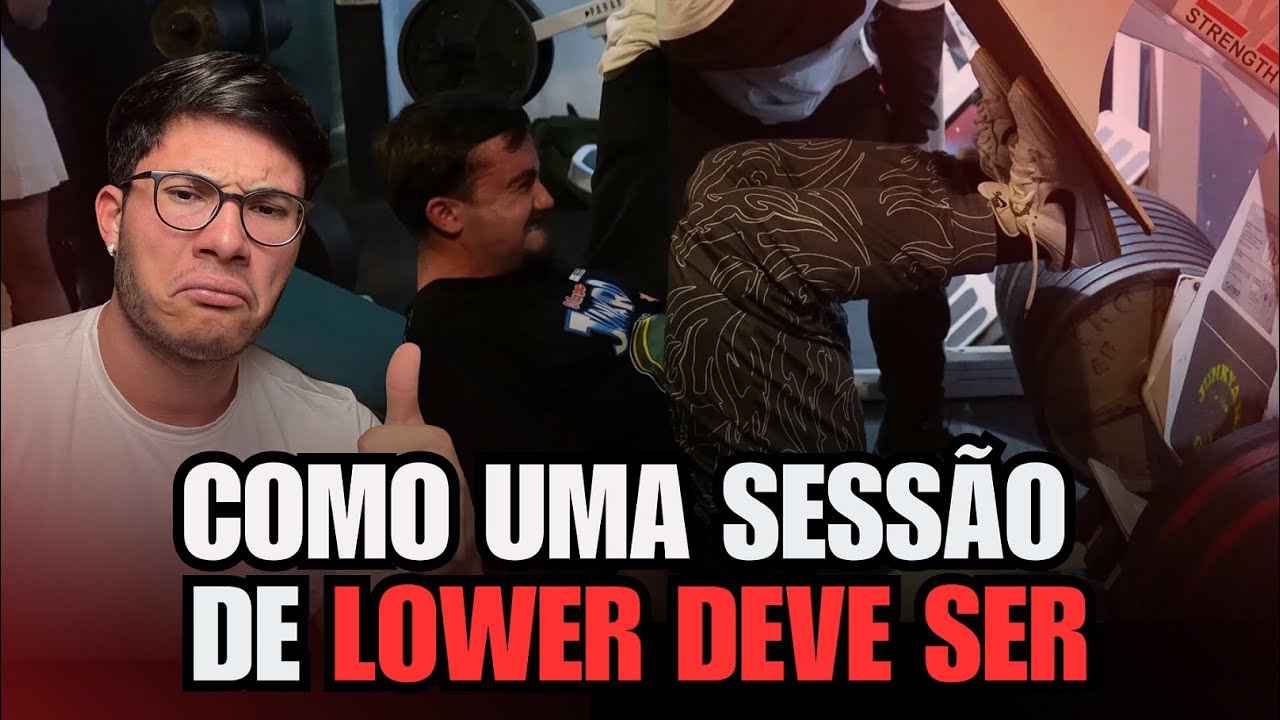 ISSO SIM É UM TREINO DE PERNAS SÉRIO