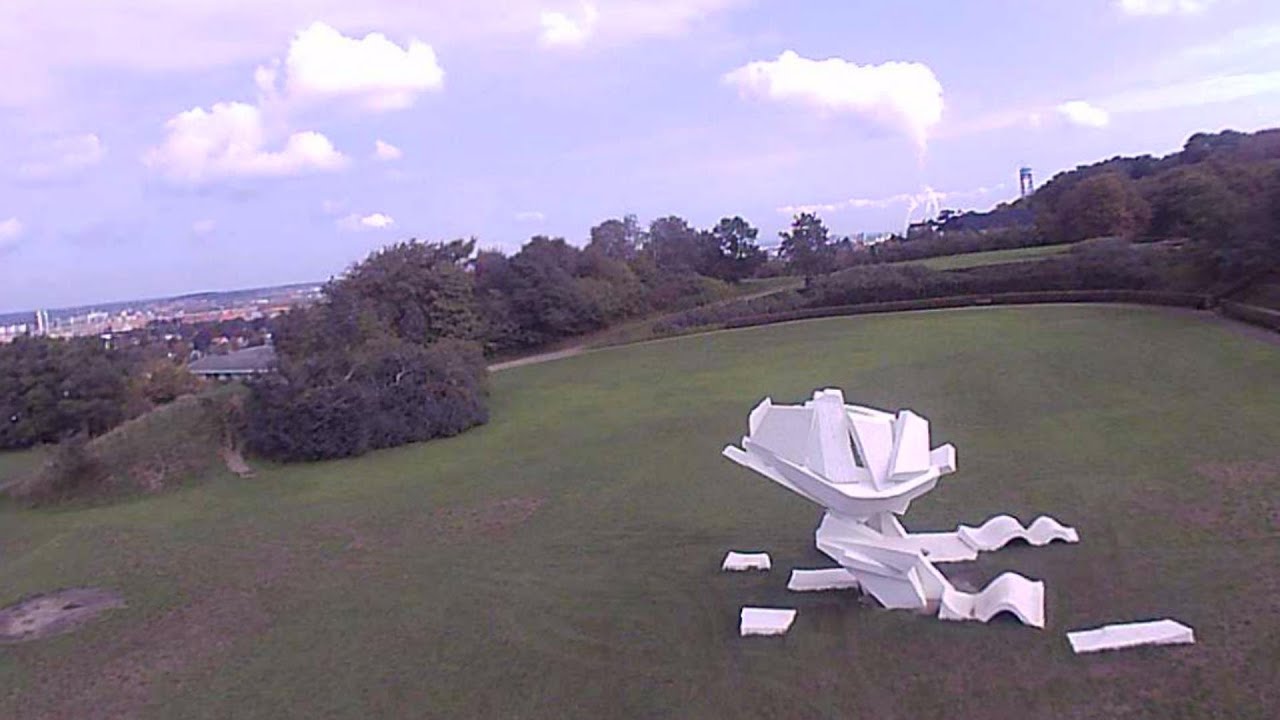 Drone film - M&oslash;lleparken, Aalborg - incl. selfie :)
