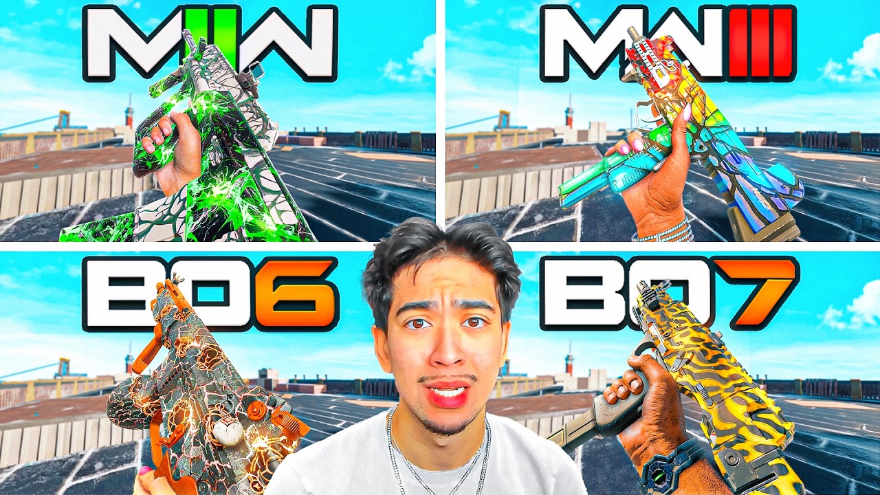 BO7 vs BO6 vs MW3 vs MW2 Loadouts in Warzone.. Which is BEST?