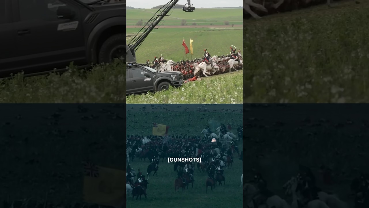 Calculated chaos of a Ridley Scott set. #Napoleon